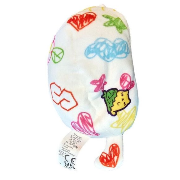 Cats Vs Pickles Mr Scribbles #249 Soft Plush Gold Series Limited Release White - Picture 3 of 5